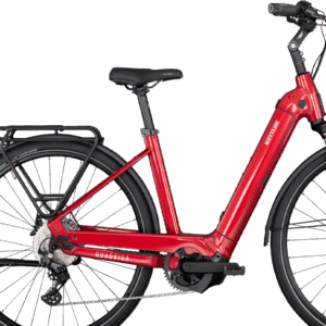 KETTLER Alu-Rad QUADRIGA CX10 LG (750 Wh), 10 Gang Kettenschaltung, Damenfahrrad, Wave, Modell 2024, 28 Zoll 48 cm classic red shiny