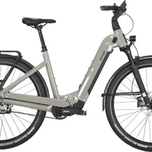 KETTLER Alu-Rad PINNIATO HT SPORT (720 Wh), 12 Gang Tretlagergetriebe, Damenfahrrad, Wave, Modell 2024, 29 Zoll 55 cm gentlemen´s grey shiny