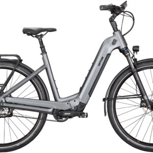KETTLER Alu-Rad PINNIATO HT COMFORT (720 Wh), 9 Gang Tretlagergetriebe, Damenfahrrad, Wave, Modell 2024, 29 Zoll 55 cm dark grey matt