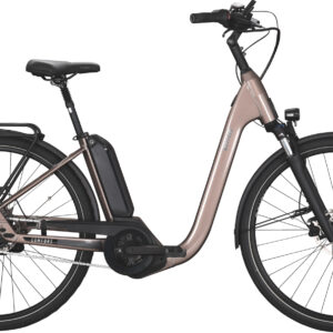 KETTLER Alu-Rad E-COMFORT 8 (RT) (545 Wh), 8 Gang Nabenschaltung, Damenfahrrad, Wave, Modell 2024, 28 Zoll 50 cm modern bronze shiny
