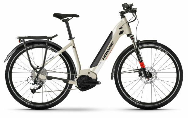 Haibike Trekking 4 desert/white 27,5" 500 Wh Wave