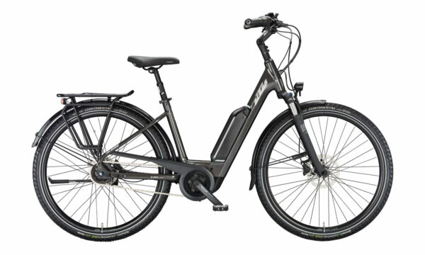 KTM MACINA CENTRAL P510 RT machine grey (silver+green) 28" 545 Wh Wave