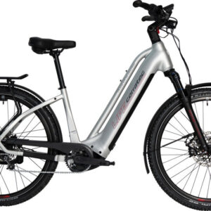 Corratec Life CX7 ABS Silver/Cool Grey/Red 27,5" 750 Wh Wave