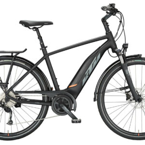 KTM Macina Fun A510 black matt (grey+orange) 28" 500 Wh Diamant