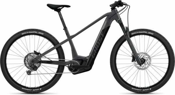 GHOST E-Teru B Pro (750 Wh), 12 Gang Kettenschaltung, Herrenfahrrad, Diamant, Modell 2022, 29 Zoll 43 cm Uni dark grey/black - glossy/matt