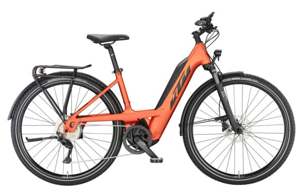 KTM Macina Sport 510 burnt orange matt (black+grey) 28" 500 Wh Wave