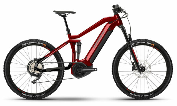 Haibike AllTrail 5 27.5 gloss dynamite red black ink 27,5" 630 Wh Diamant