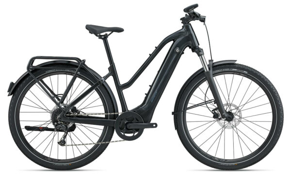 Giant Explore E+ 2 STA Gunmetal Black/Black Gloss-Matt 28" 625 Wh Trapez
