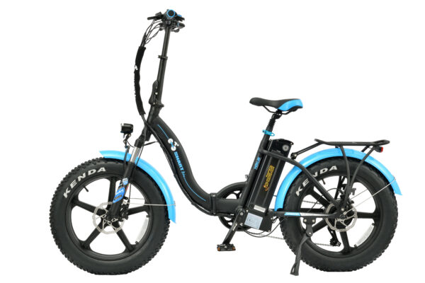 SMARTbike NEXUS 4.0 schwarz-blau 20" 690 Wh Wave