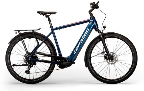 Corratec E-Power Trekking 28 P6 8S Blau/Silber 28" 625 Wh Diamant