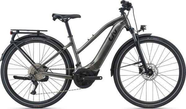 Liv Amiti-E+ 1 charcoal 28" 625 Wh Trapez