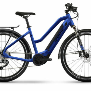 Haibike Trekking 4 gloss matte blue/black 27,5" 500 Wh Trapez