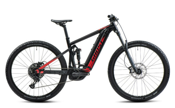 Ghost E-Riot Trail Essential black/red-matt 27,5" 625 Wh Diamant