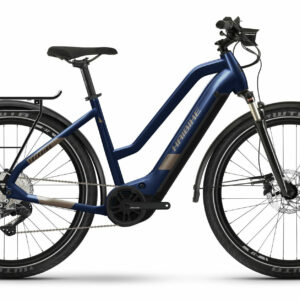 Haibike Trekking 7 blue/sand 27,5" 630 Wh Trapez