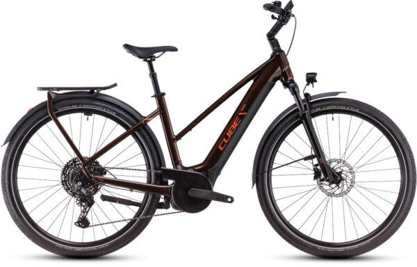 Cube Touring Hybrid Pro 625 cinnamon´n´orange 28" 625 Wh Trapez