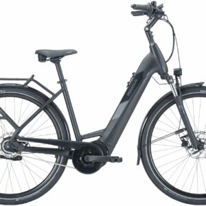 Pegasus Solero Evo 8R (625 Wh), 8 Gang Nabenschaltung, Damenfahrrad, Wave, Modell 2024, 28 Zoll 55 cm black matt
