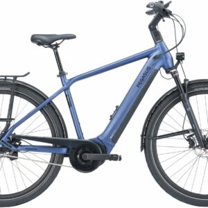 Pegasus Strong Evo 5R (750 Wh), 5 Gang Nabenschaltung, Herrenfahrrad, Diamant, Modell 2024, 28 Zoll 60 cm steel blue