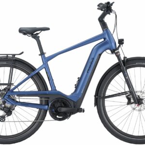 Pegasus Strong Evo 10 Lite (625 Wh), 10 Gang Kettenschaltung, Herrenfahrrad, Diamant, Modell 2024, 28 Zoll 63 cm steel blue