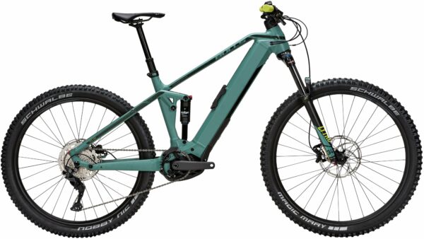 BULLS Sonic EVO AM1 29/27,5 (750 Wh), 10 Gang Kettenschaltung, Herrenfahrrad, Diamant, Modell 2024, 27,5 / 29 Zoll 47 cm light emerald