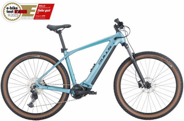 BULLS Copperhead EVO 2 29 (750 Wh), 11 Gang Kettenschaltung, Herrenfahrrad, Diamant, Modell 2024, 29 Zoll 44 cm summit lake blue matt