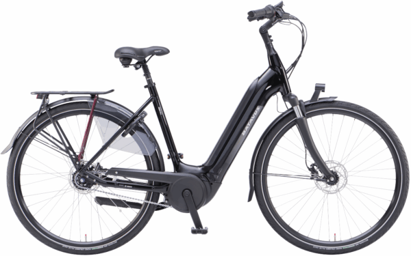 Batavus Finez E-go® Power RT Disc (625 Wh), 8 Gang Nabenschaltung, Damenfahrrad, Wave, Modell 2021, 28 Zoll 57 cm black