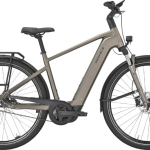 Pegasus PREMIO EVO 5F Belt (800 Wh), 5 Gang Nabenschaltung, Herrenfahrrad, Diamant, Modell 2025, 28 Zoll 55 cm monza grey matte