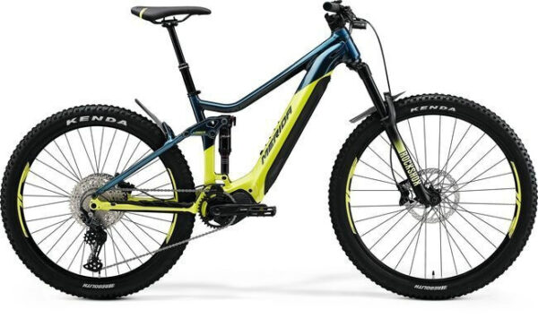 Merida eONE-SIXTY 575 EP1 TEAL-BLUE/LIME 29"/27,5" 750 Wh Diamant