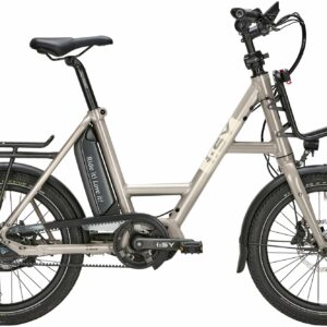i:SY XXL R14 ZR, 14 Gang Nabenschaltung, Unisexfahrrad, Compact, Modell 2022, 20 Zoll 51 cm champagner