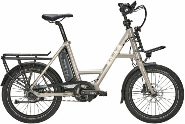 i:SY XXL R14 ZR, 14 Gang Nabenschaltung, Unisexfahrrad, Compact, Modell 2022, 20 Zoll 51 cm champagner