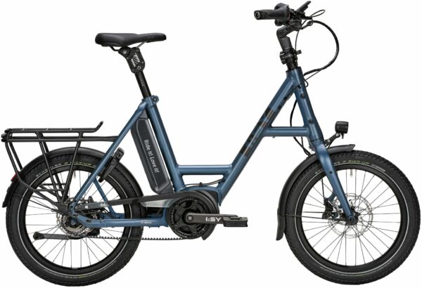 i:SY E5 ZR RT Comfort (545 Wh), 5 Gang Nabenschaltung, Unisexfahrrad, Kompakt, Modell 2023, 20 Zoll 47 cm cosmos blue