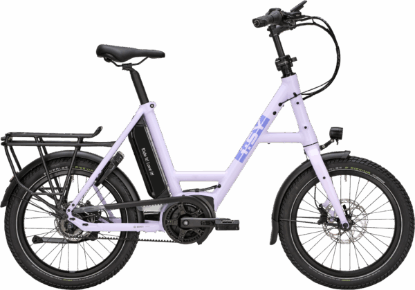 i:SY E5 ZR RT (545 Wh) Nabenschaltung, Unisexfahrrad, Kompakt, Modell 2024 47 cm pastel purple