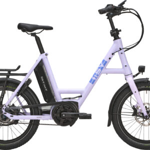 i:SY E5 ZR F (545 Wh), 5 Gang Nabenschaltung, Unisexfahrrad, Kompakt, Modell 2025, 20 Zoll 47 cm pastel purple