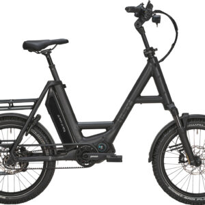 i:SY P12 ZR Adventure (800 Wh), 12 Gang Tretlagergetriebe, Unisexfahrrad, Kompakt, Modell 2025, 20 Zoll 47 cm pepper black