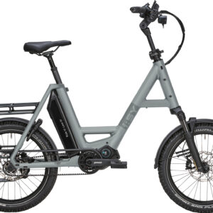 i:SY P12 ZR Adventure (800 Wh), 12 Gang Tretlagergetriebe, Unisexfahrrad, Kompakt, Modell 2025, 20 Zoll 47 cm cloud grey