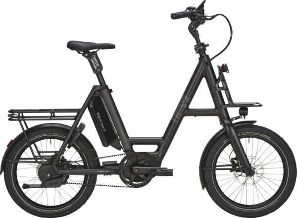 i:SY XXL N3.8 ZR CX Auto Comfort (800 Wh), stufenlose Automatik-Nabenschaltung, Unisexfahrrad, Kompakt, Modell 2025, 20 Zoll 51 cm pepper black