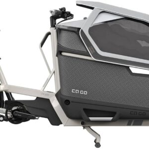 Ca Go FS200 Life Family Plus, Nabenschaltung, Erwachsenenfahrrad, Lastenrad, Modell 2025, 20 Zoll 48 cm grau