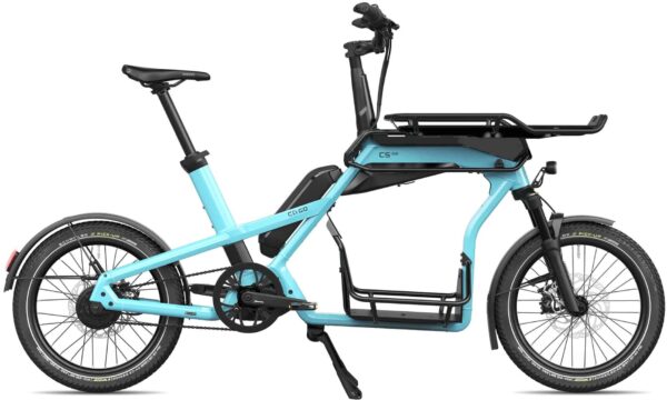 Ca Go CS150, Nabenschaltung, Erwachsenenfahrrad, Lastenrad, Modell 2024, 20 Zoll 47 cm mint blue