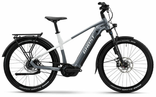 Ghost E-Teru Pro EQ ABS storm gray/chilly white-glossy 27,5" 800 Wh Diamant