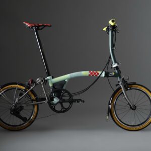 Brompton P Line Explore - Tour de France - Typ L - 16 Zoll 12K Faltrad - Green & Green