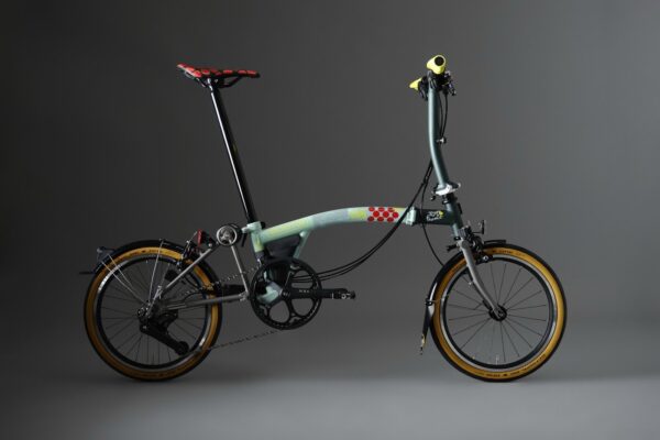 Brompton P Line Explore - Tour de France - Typ L - 16 Zoll 12K Faltrad - Green & Green
