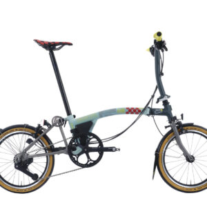 Brompton P Line Explore - Tour de France - Typ L - 16 Zoll 12K Faltrad - Sprinters Light Green