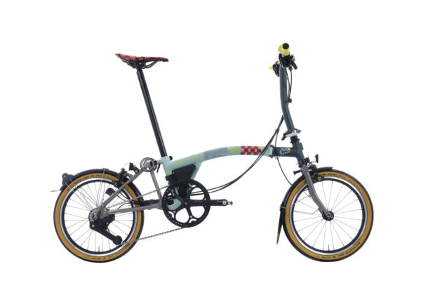 Brompton P Line Explore - Tour de France - Typ L - 16 Zoll 12K Faltrad - Sprinters Light Green