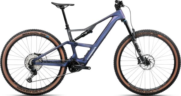 Orbea Rise SL M20 420W - 2025 - Tanzanite Carbon View - Carbon Raw | L