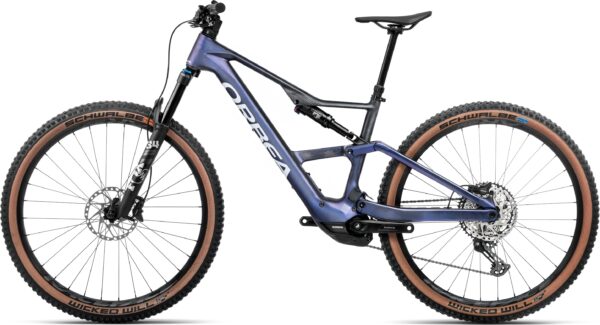 Orbea Rise SL M20 420W - 2025 - Tanzanite Carbon View - Carbon Raw | L – Bild 2