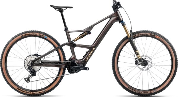 Orbea Rise SL M10 420W - 2025 - Cosmic Carbon View - Golden Sand | L