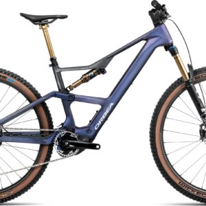 Orbea Rise SL M-LTD 630W - 2025 - Tanzanite Carbon View - Carbon Raw | M