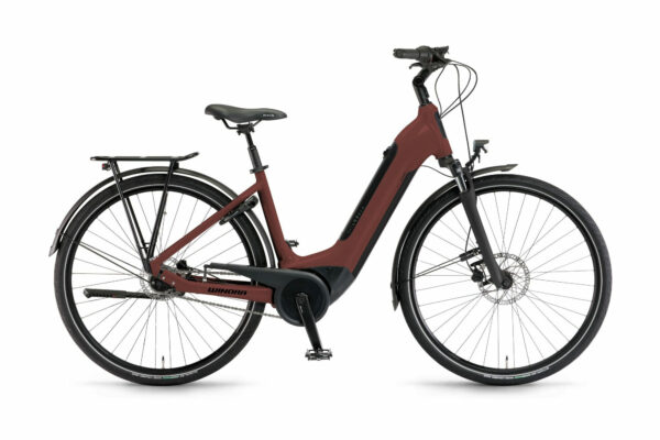 Winora Tria N8f eco Velvetred matt 28" 400 Wh Wave