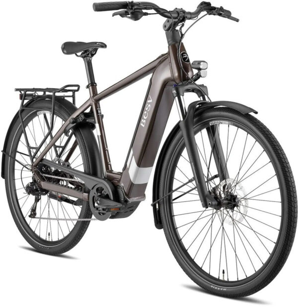BESV TR 1.3 metallic umbra 28" 630 Wh Diamant