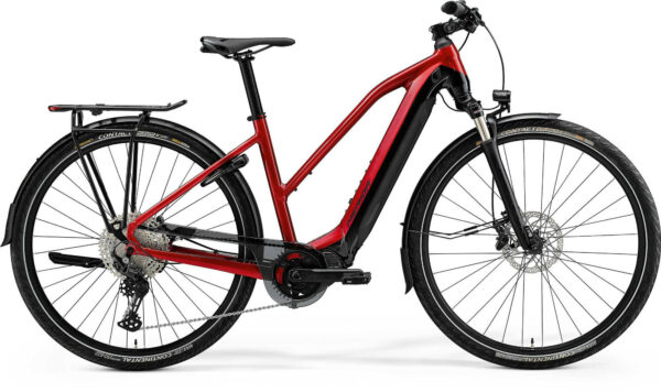 Merida eSPRESSO L EP8-EDITION EQ Rot/Schwarz 28" 630 Wh Trapez
