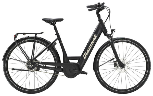 Diamant Beryll Deluxe+ RT Tiefschwarz 28" 500 Wh Wave